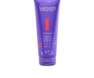 AMETHYSTE COLOR raudona dažanti kaukė (dažytiems plaukams)